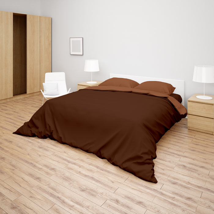 Комплект білизни Simple колір Brown - Mahogany TM Mekko