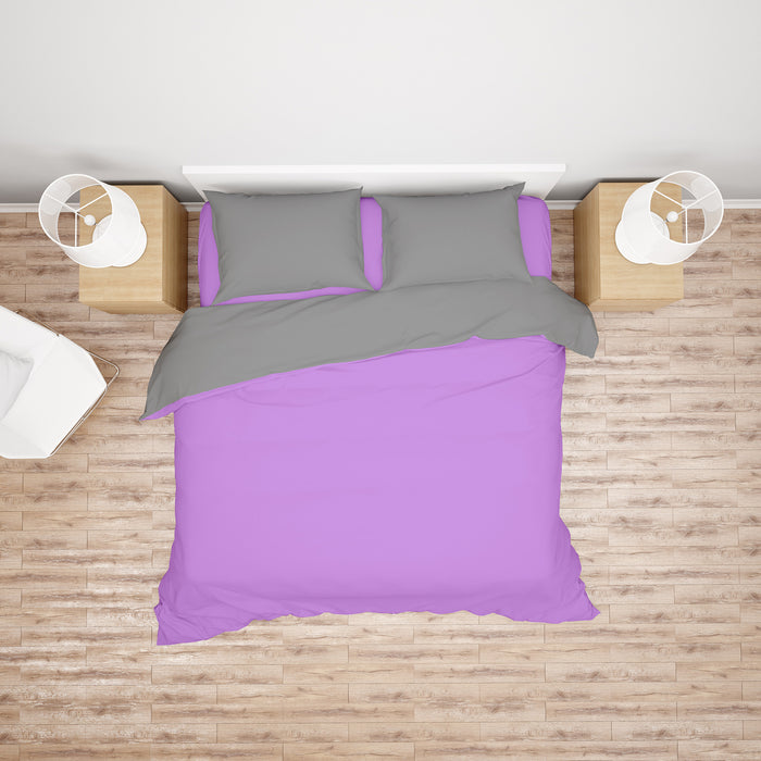 Комплект білизни Simple колір Lavander Harb - Light Grey TM Mekko