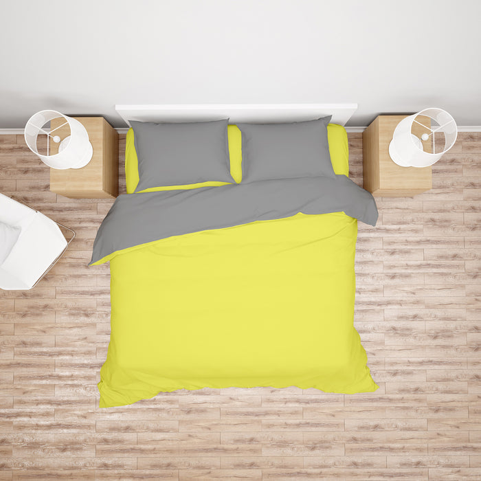 Комплект білизни Simple колір Sunny Lime - Light Grey TM Mekko