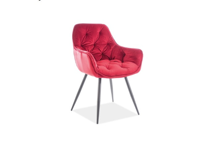 Стілець Malmo Velur (Cherry Velvet) (870х580х450мм)
