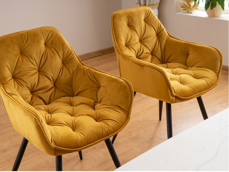 Стілець Malmo Velur (Cherry Velvet) (870х580х450мм)
