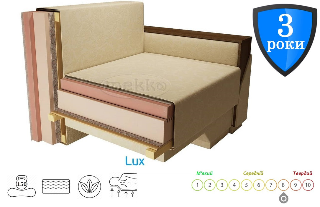 Ортопедичний диван Wilson Maxi (Вілсон Максі) фабрика Mekko
