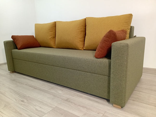 Диван Lincoln.Тканина Barrel 38, великі подушки Barrel 48,малі подушки Barrel 54.