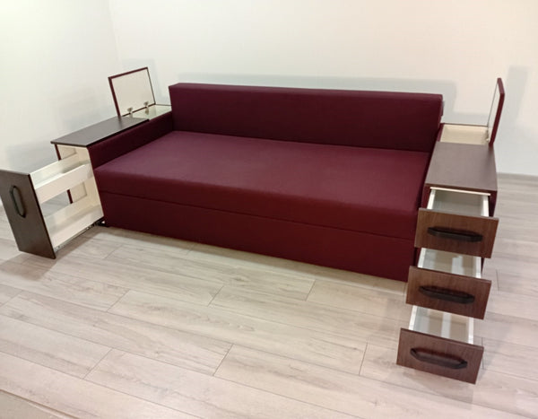 Диван President. Тканина Barrel 59. Колір ДСП Венге.