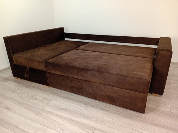 Кутовий диван Lincoln. Тканина Palladium 6, подушки Palladium 4