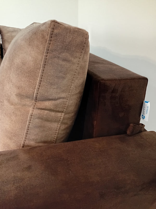 Кутовий диван Lincoln. Тканина Palladium 6, подушки Palladium 4