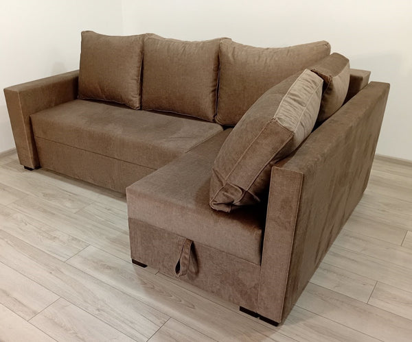 Кутовий диван Lincoln. Тканина Bestseller Taupe.