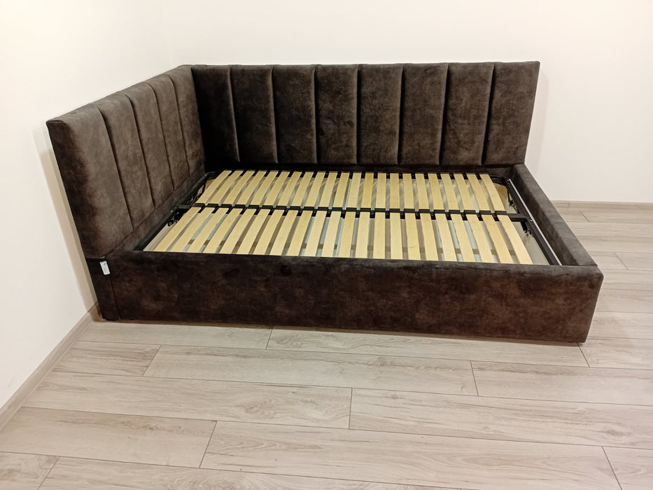 М'яке дитяче ліжко Paris (Паріс) (2130*1400) фабрика Мекко