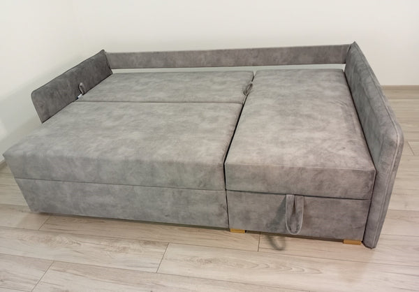 Кутовий диван Meet. Тканина Bolzano Dak Grey