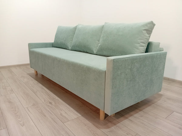 Диван Madrid. Тканина Topaz Aquamarine