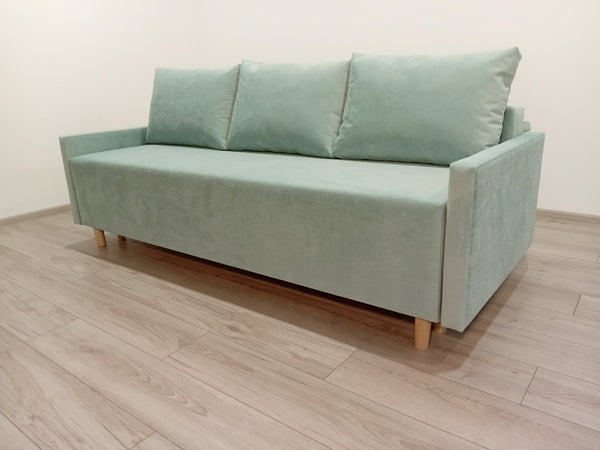 Диван Madrid. Тканина Topaz Aquamarine