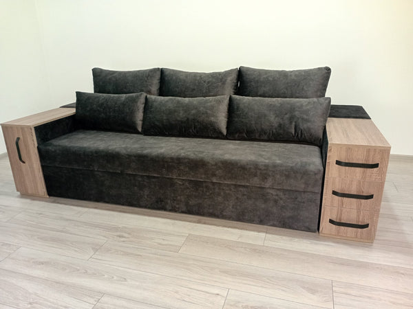 Диван President. Тканина  Torre 20. Колір ДСП Дуб Сонома трюфель