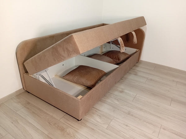 Диван-ліжко Verto. Тканина Bestseller Latte