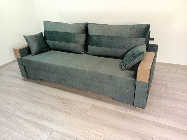 Диван Reston. Тканина Vogue 12. Колір накладок Сіра патина