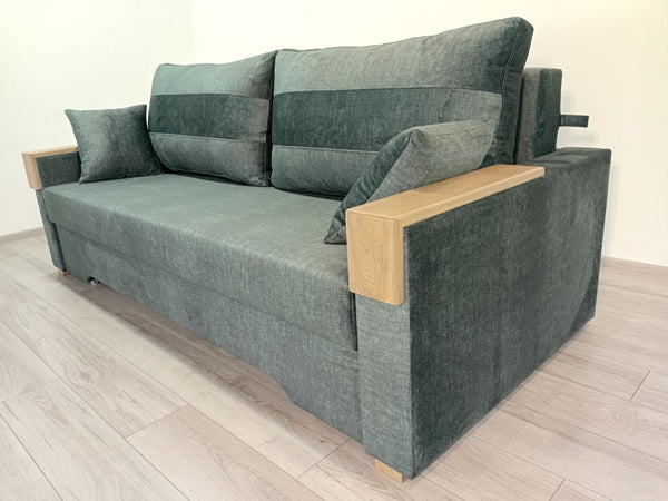 Диван Reston. Тканина Vogue 12. Колір накладок Сіра патина