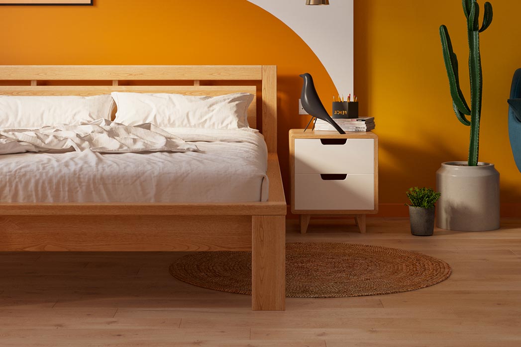 Дерев'яне ліжко TQ Project Фаджіо (вільха)